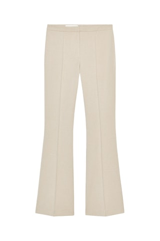 Pantalon flare - Beige