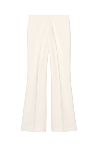 Pantalon flare - Blanc