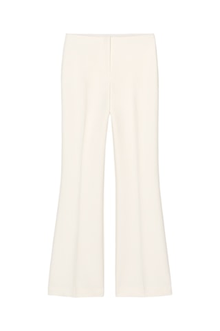 Pantalon flare - Blanc