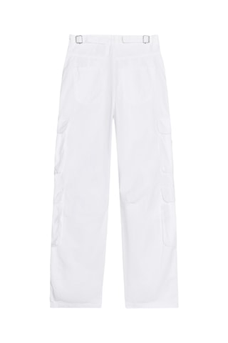 Pantalon cargo - Blanc