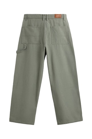 Pantalon relaxed - Vert