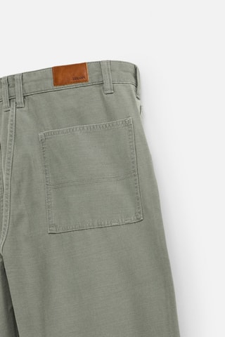 Pantalon relaxed - Vert