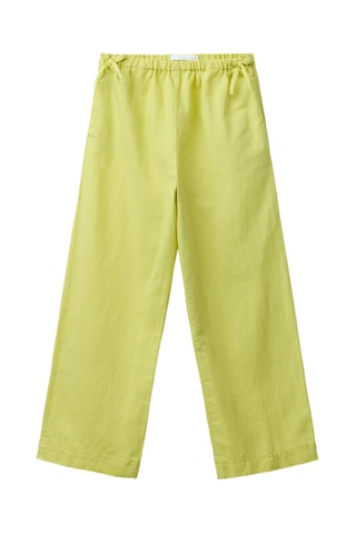 Pantalon en lin - Vert
