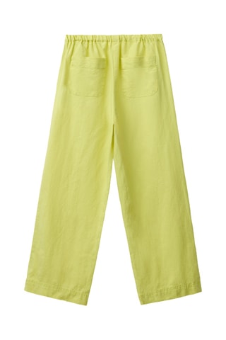 Pantalon en lin - Vert