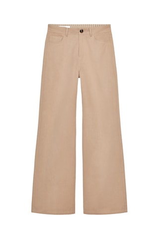 Pantalon wide legs - Beige