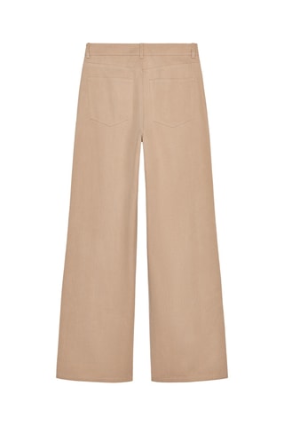 Pantalon wide legs - Beige