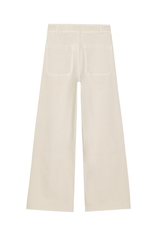 Jean wide legs - Beige