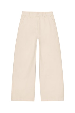 Jean wide legs - Beige