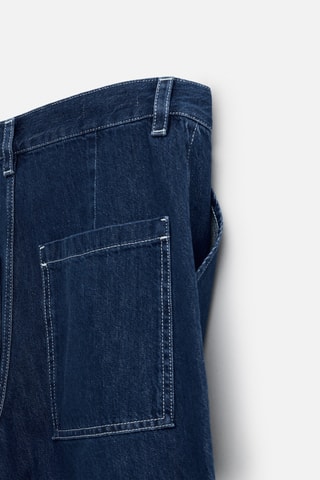 Jean wide legs - Bleu marine