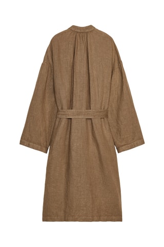 Manteau en lin - Marron
