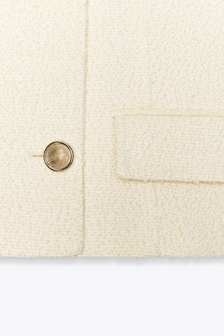 Veste - Ecru et doré