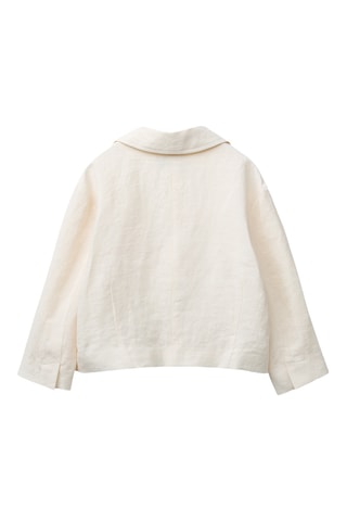 Veste en lin - Ecru