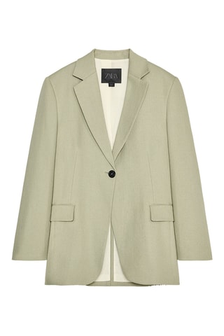 Veste en lin - Vert d'eau