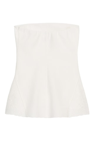 Top bustier - Blanc