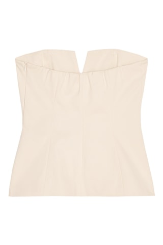 Top bustier - Rose poudré