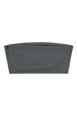 Crop top bustier - Gris foncé