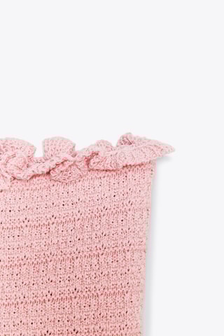 Crop top bustier - Rose