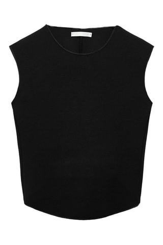 Top sans manches - Noir