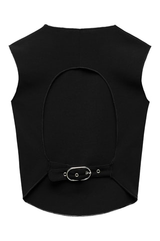 Top sans manches - Noir