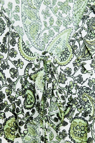 Top volanté - Vert clair