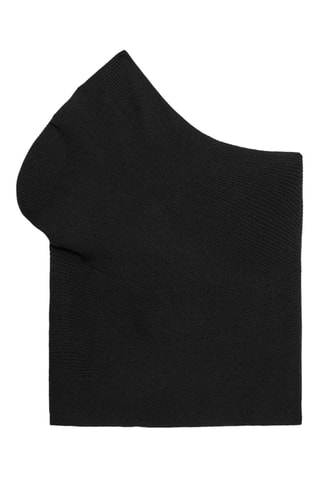 Top asymétrique - Noir