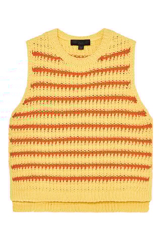 Crop top - Jaune et orange