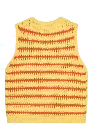 Crop top - Jaune et orange