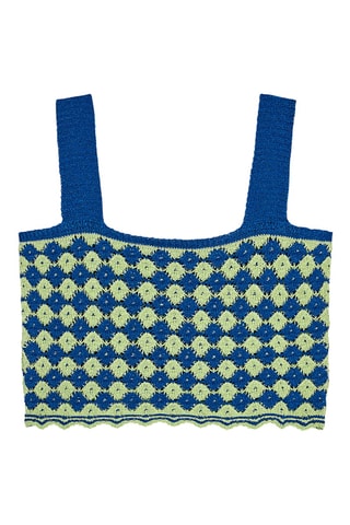 Crop top - Bleu pétrole