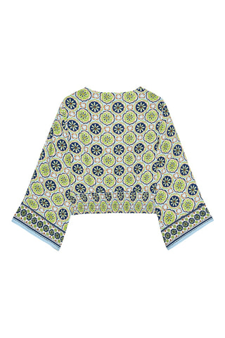 Crop top - Vert clair