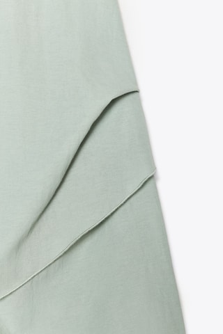 Top drapé - Vert d’eau