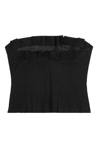 Top bustier - Noir