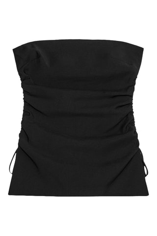 Top bustier - Noir