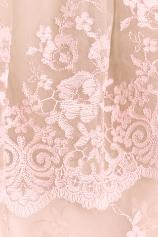 Top volanté - Rose poudré