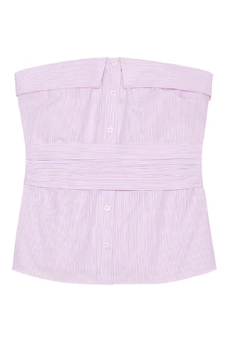 Top bustier - Rose