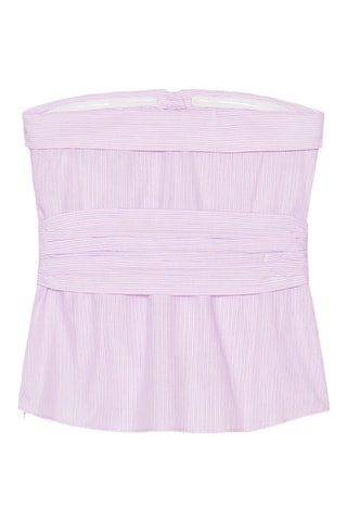 Top bustier - Rose