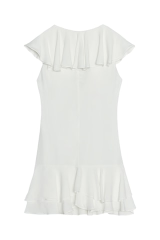 Robe taille basse - Blanc