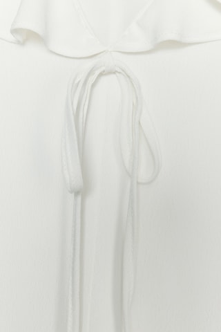 Robe taille basse - Blanc