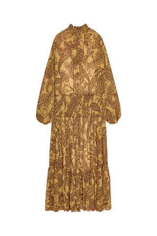 Robe longue - Moutarde