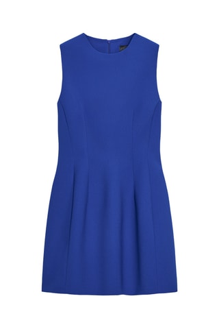 Robe droite - Bleu roi