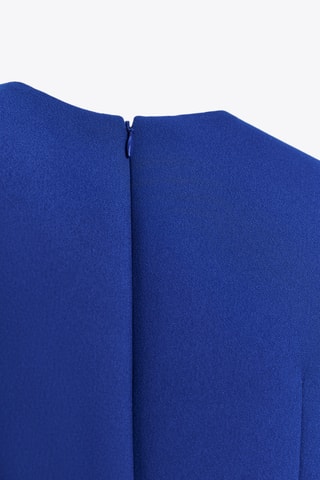 Robe droite - Bleu roi