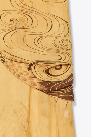 Robe droite - Moutarde