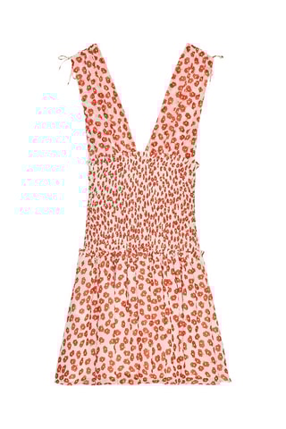 Robe patineuse - Rouge et rose