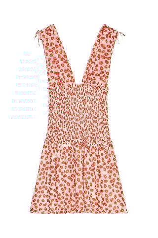 Robe patineuse - Rouge et rose