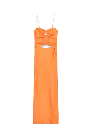 Robe droite - Orange
