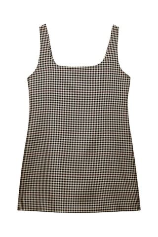 Robe droite - Marron