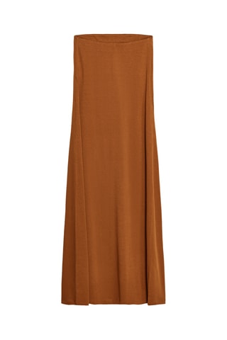 Robe bustier - Marron