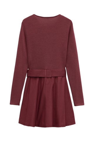 Robe patineuse - Bordeaux