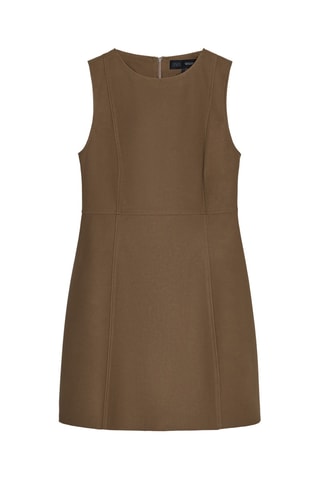 Robe patineuse - Marron