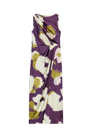 Robe midi - Violet