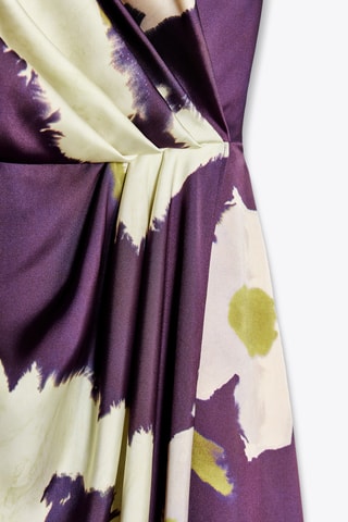 Robe midi - Violet